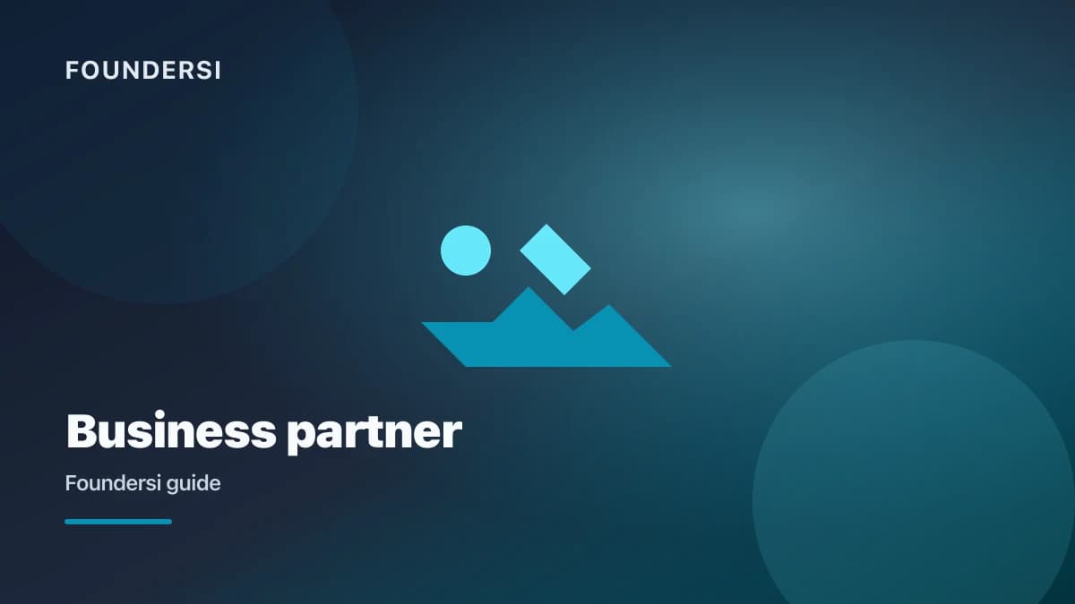 How to find a business partner for your startup, step by step